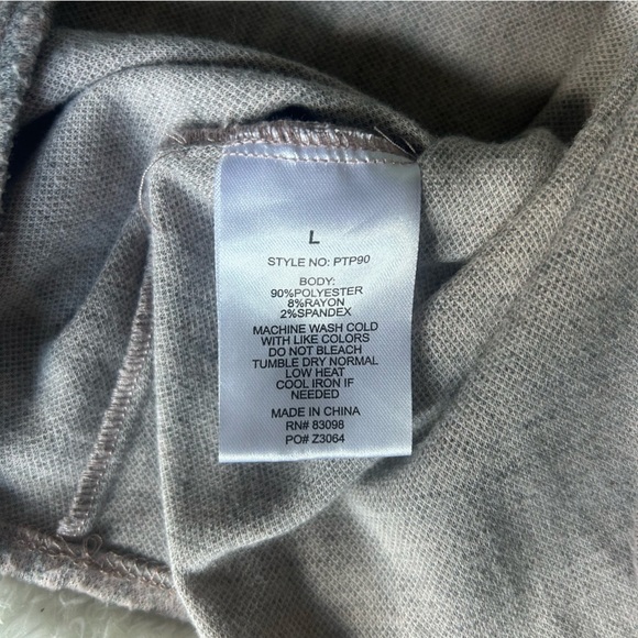 Womens US Large Grey And Pink Plaid Button-Up Flannel Shirt - Picture 6 of 7